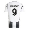 Officiële Voetbalshirt + Korte Broek Juventus Vlahovic 9 Thuis 2024-25 - Kids